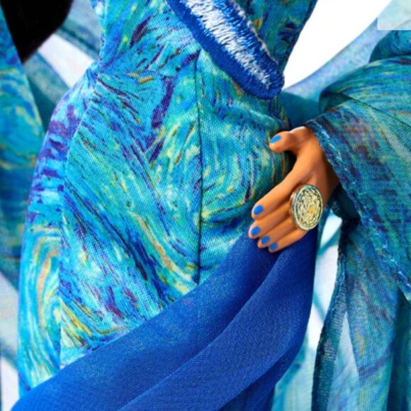 SEALED NEW EXCLUSIVE 2025 Barbie x MoMA Vincent van Gogh Doll Annalise Lao - Picture 13 of 16